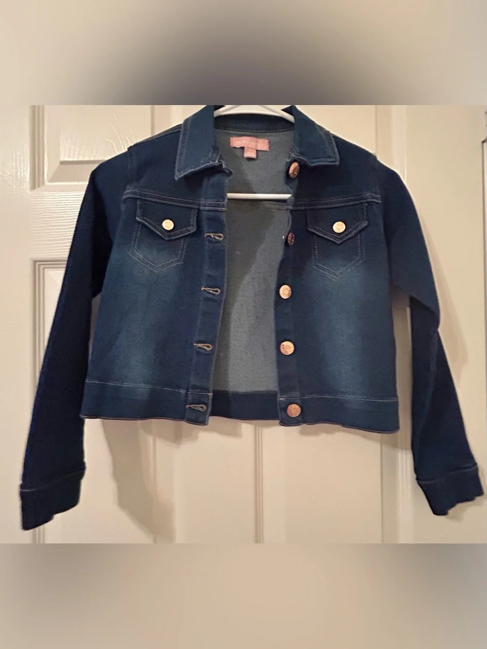 New BCGB girls, blue jean jacket